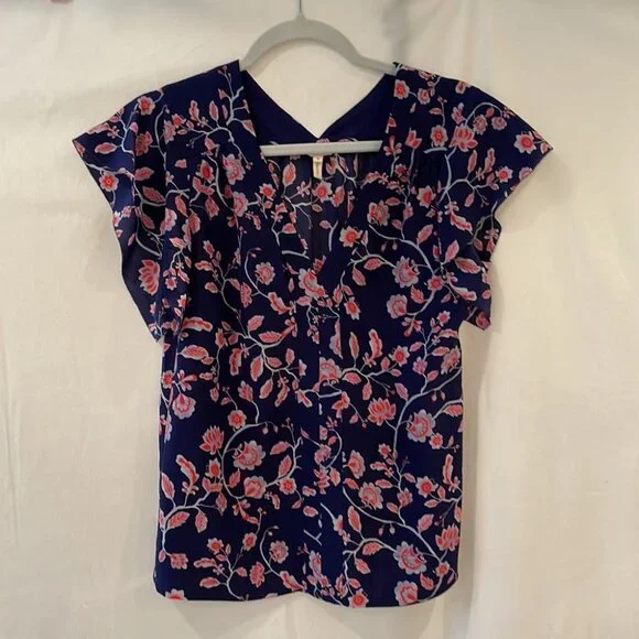 Rebecca Taylor Top Blouse Size 4 - Picture 4 of 9